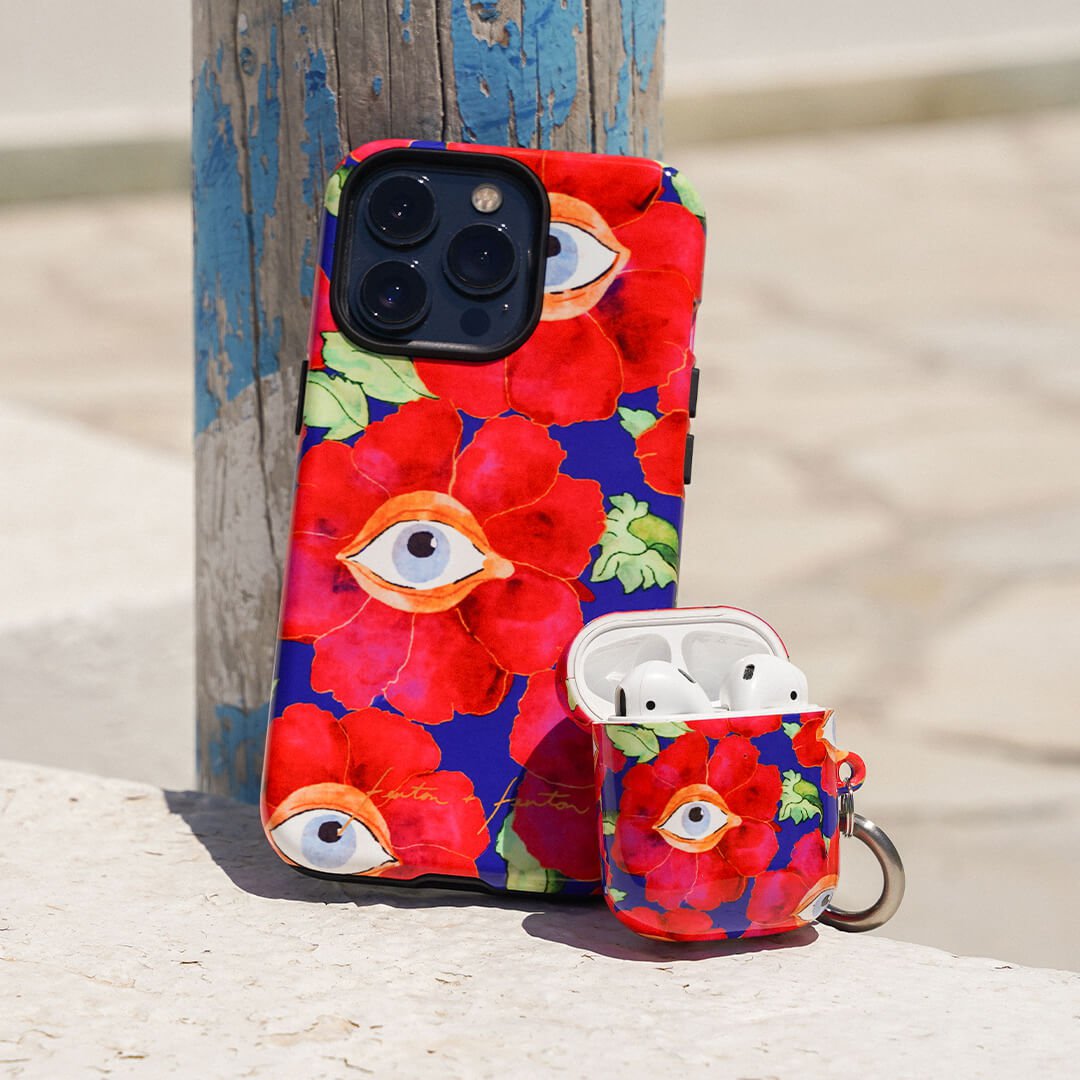 Flower Power Printed Phone Cases by Fenton & Fenton - The Dairy