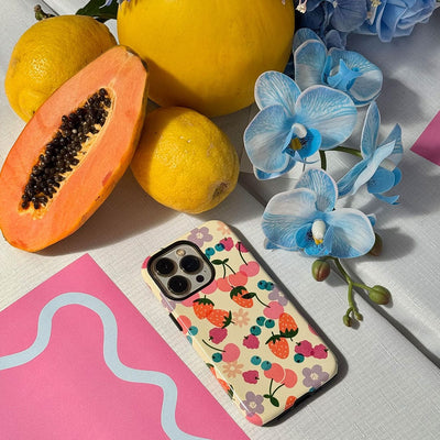 Fruitbowl Printed Phone Cases iPhone 16 / Armoured by Amy Gibbs - The Dairy