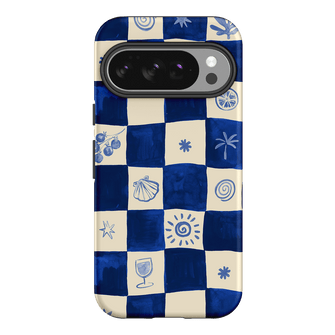 Afternoon Mezze Azure Printed Phone Cases Google Pixel 10 / Armoured by Charlie Taylor - The Dairy