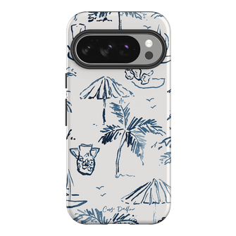 Balmy Blue Printed Phone Cases Google Pixel 10 / Armoured by Cass Deller - The Dairy