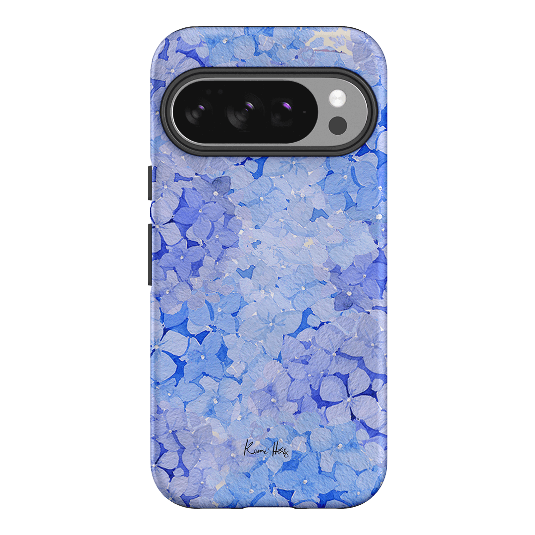 Hydrangea Blue Printed Phone Cases Google Pixel 10 / Armoured by Kerrie Hess - The Dairy