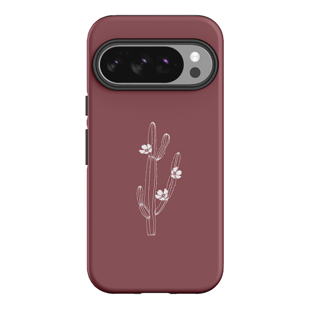Cactus Flower Printed Phone Cases Google Pixel 10 / Armoured by Typoflora - The Dairy