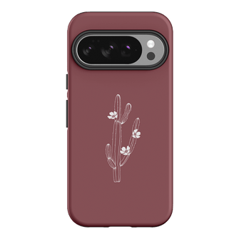 Cactus Flower Printed Phone Cases Google Pixel 10 / Armoured by Typoflora - The Dairy