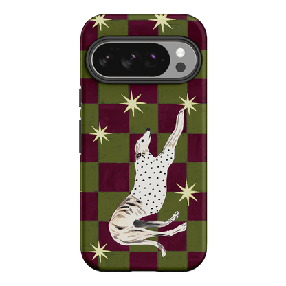 Check Greyhound Green Printed Phone Cases Google Pixel 10 / Armoured by Lisa Hu - The Dairy
