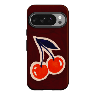 Cherries Printed Phone Cases Google Pixel 10 / Armoured by Studio Bon - The Dairy