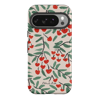 Cherry Love Printed Phone Cases Google Pixel 10 / Armoured by Phthalo Ruth - The Dairy