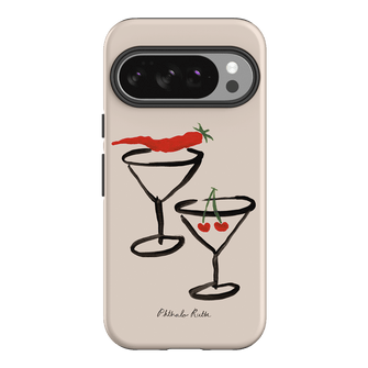 Chili Cherry Printed Phone Cases Google Pixel 10 / Armoured by Phthalo Ruth - The Dairy