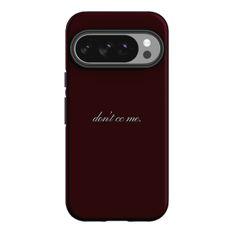 Don't CC Me Fancy Printed Phone Cases Google Pixel 10 / Armoured by The Dairy - The Dairy