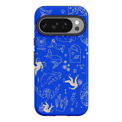 Easty Flash Blue Printed Phone Cases Google Pixel 10 / Armoured by Easty Beasty - The Dairy