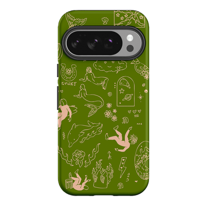 Easty Flash Green Printed Phone Cases Google Pixel 10 / Armoured by Easty Beasty - The Dairy