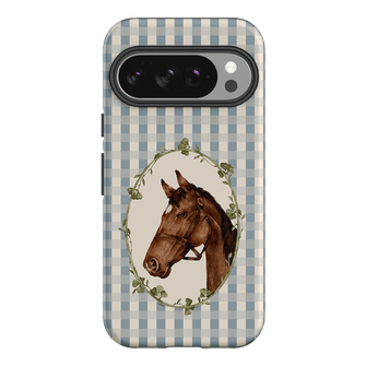 Gingham Horse Printed Phone Cases Google Pixel 10 / Armoured by Kasiags Art - The Dairy