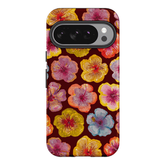 Hibiscus Holiday Rouge Printed Phone Cases Google Pixel 10 / Armoured by BG. Studio - The Dairy