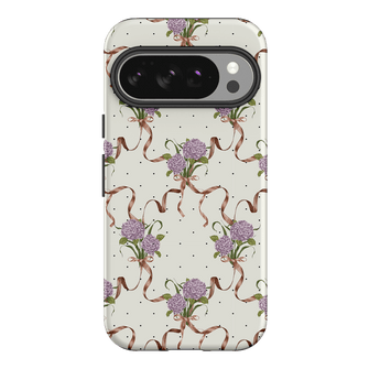 Hydrangea Ribbon Printed Phone Cases Google Pixel 10 / Armoured by Veronica Tucker - The Dairy