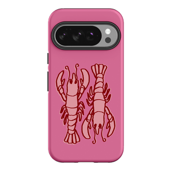 Lobster Love Pink Printed Phone Cases Google Pixel 10 / Armoured by The Dairy - The Dairy