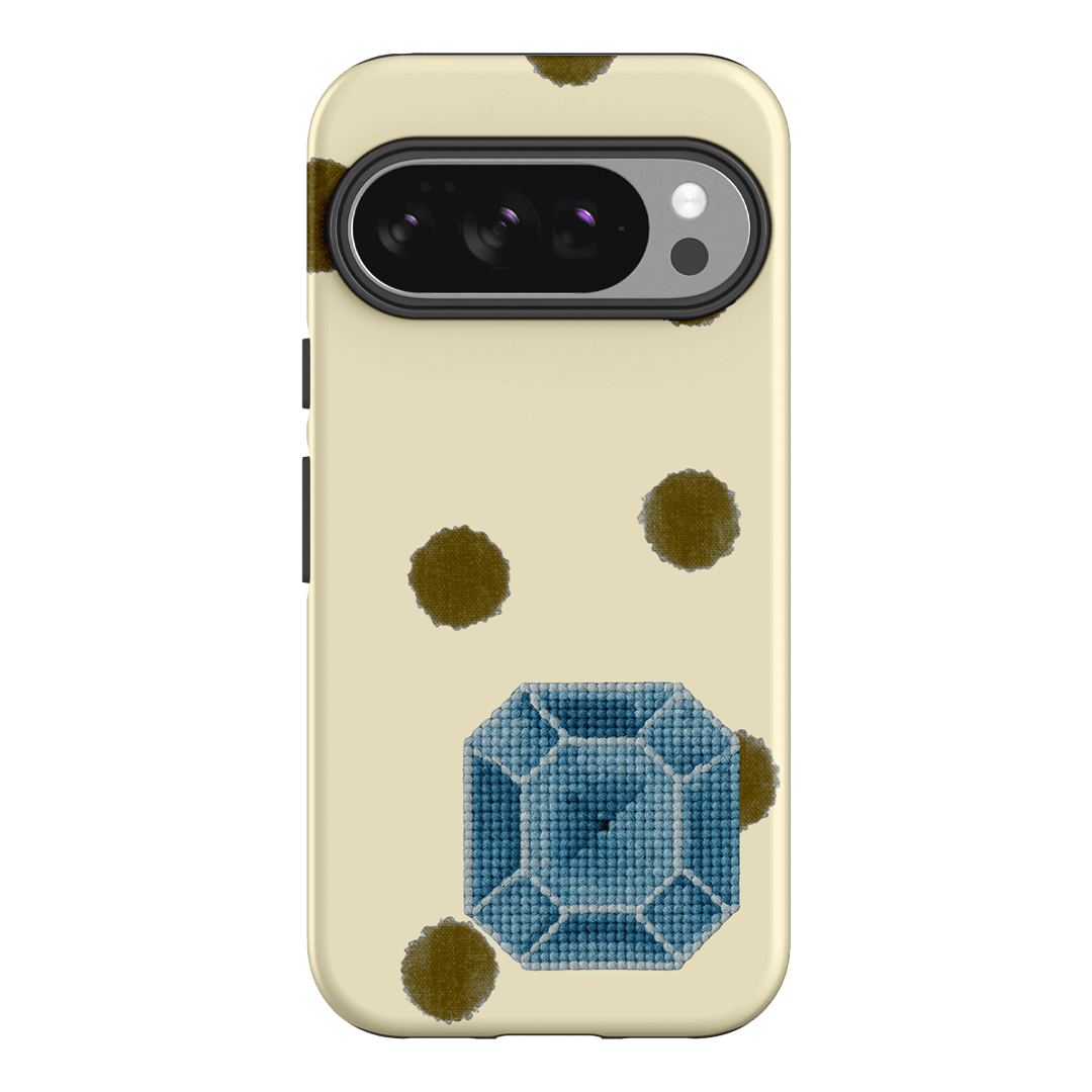 March Aquamarine Printed Phone Cases Google Pixel 10 / Armoured by Joiana - The Dairy