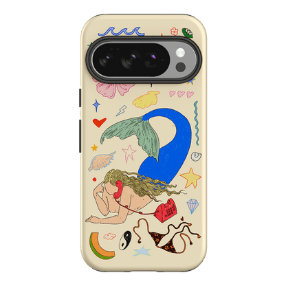 Mermaid Salad Cream Printed Phone Cases Google Pixel 10 / Armoured by Easty Beasty - The Dairy