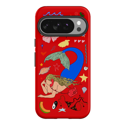 Mermaid Salad Scarlet Printed Phone Cases Google Pixel 10 / Armoured by Easty Beasty - The Dairy