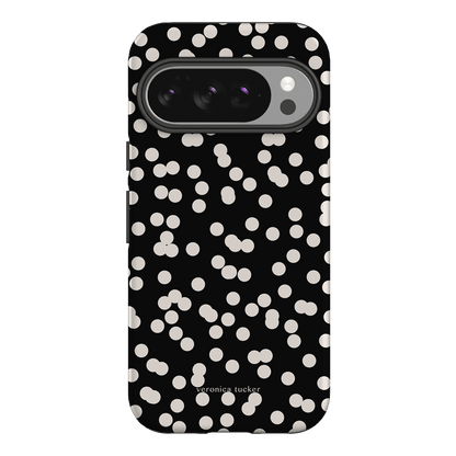 Mini Confetti Noir Printed Phone Cases Google Pixel 10 / Armoured by Veronica Tucker - The Dairy