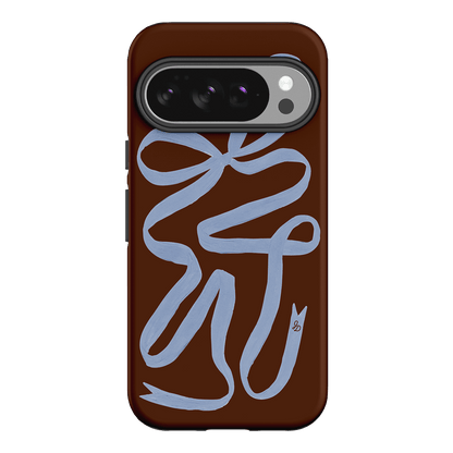Mocha Ribbon Printed Phone Cases Google Pixel 10 / Armoured by Jasmine Dowling - The Dairy