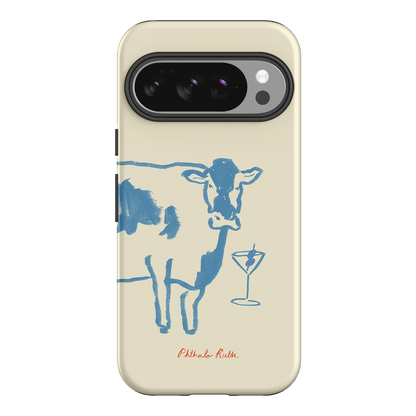 Mootini Blue Printed Phone Cases Google Pixel 10 / Armoured by Phthalo Ruth - The Dairy