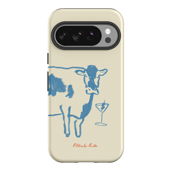 Mootini Blue Printed Phone Cases Google Pixel 10 / Armoured by Phthalo Ruth - The Dairy