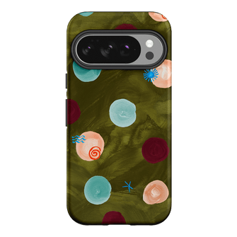 Olive Spot Printed Phone Cases Google Pixel 10 / Armoured by Charlie Taylor - The Dairy