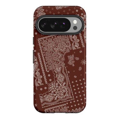 Paisley Cinnamon Printed Phone Cases Google Pixel 10 / Armoured by The Dairy - The Dairy