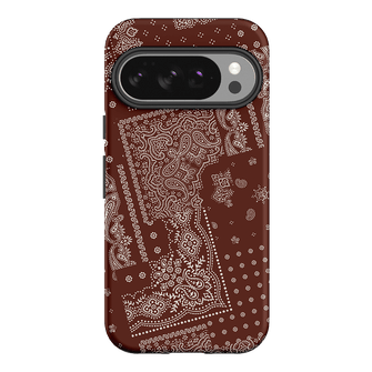 Paisley Cinnamon Printed Phone Cases Google Pixel 10 / Armoured by The Dairy - The Dairy