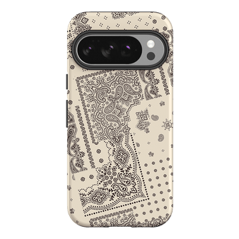 Paisley Ecru Printed Phone Cases Google Pixel 10 / Armoured by The Dairy - The Dairy