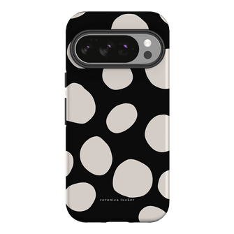 Pebbles Noir Printed Phone Cases Google Pixel 10 / Armoured by Veronica Tucker - The Dairy