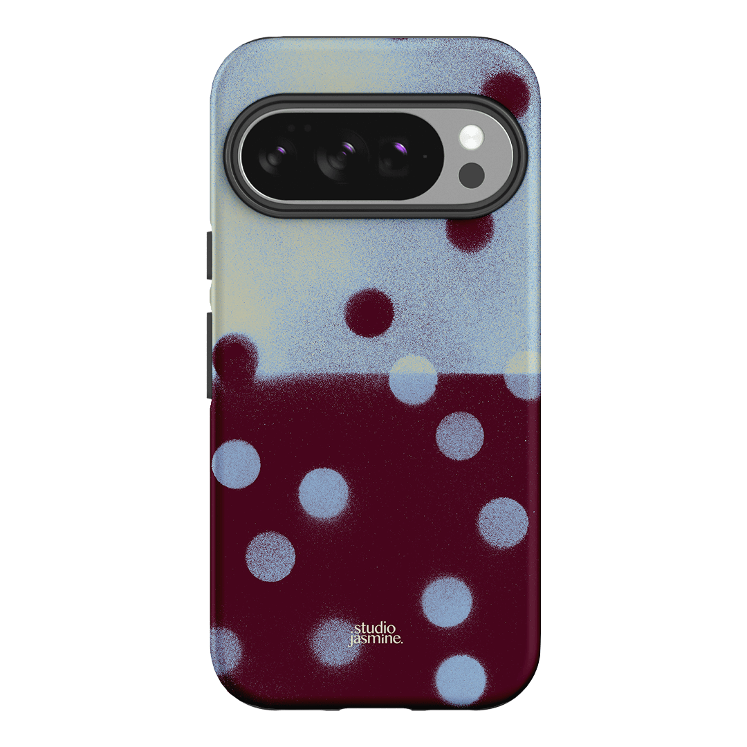 Plum Polka Dot