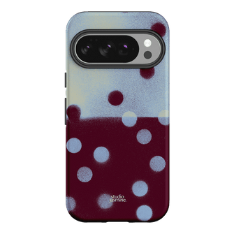 Plum Polka Dot Printed Phone Cases Google Pixel 10 / Armoured by Jasmine Dowling - The Dairy