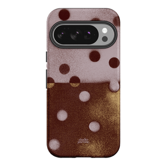 Rust Polka Dot Printed Phone Cases Google Pixel 10 / Armoured by Jasmine Dowling - The Dairy