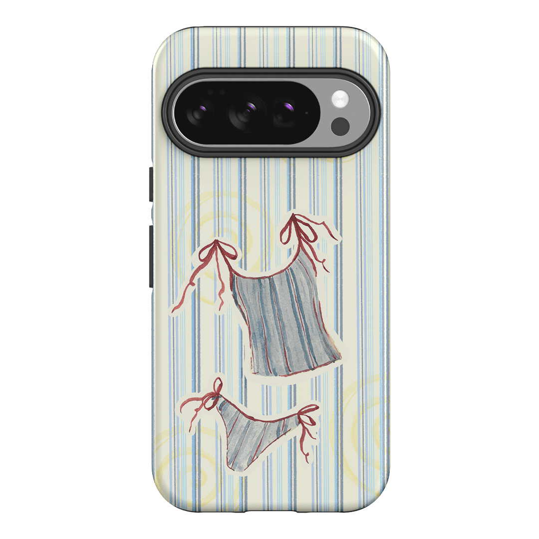 Stripe Tankini Printed Phone Cases Google Pixel 10 / Armoured by Kayla Carr - The Dairy