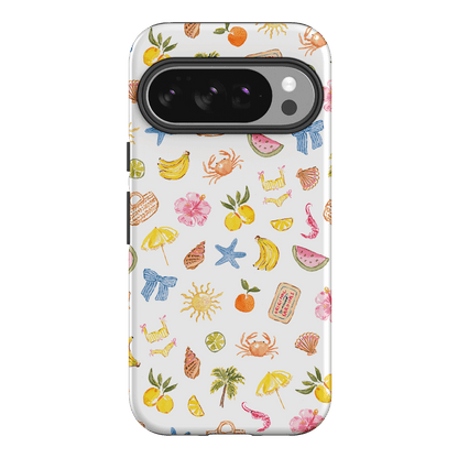 Summer Icons Printed Phone Cases Google Pixel 10 / Armoured by Cass Deller - The Dairy