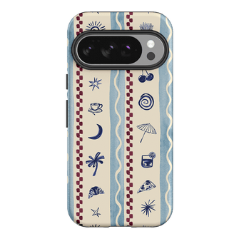 Summer Snacks Blue Printed Phone Cases Google Pixel 10 / Armoured by Charlie Taylor - The Dairy
