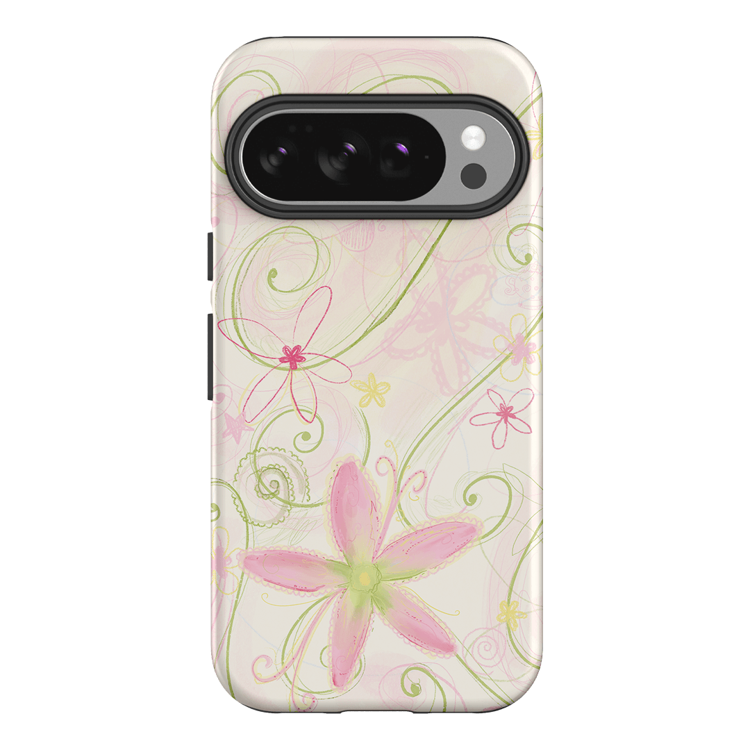 Swirl Pink Printed Phone Cases Google Pixel 10 / Armoured by Kayla Carr - The Dairy