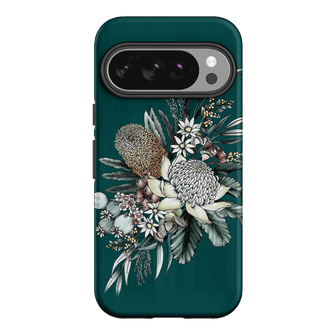 Teal Native Printed Phone Cases Google Pixel 10 / Armoured by Typoflora - The Dairy