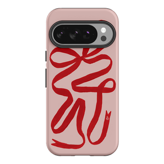 Valentine Ribbon Printed Phone Cases Google Pixel 10 / Armoured by Jasmine Dowling - The Dairy