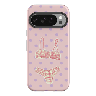 Vintage Gingham Printed Phone Cases Google Pixel 10 / Armoured by Kayla Carr - The Dairy
