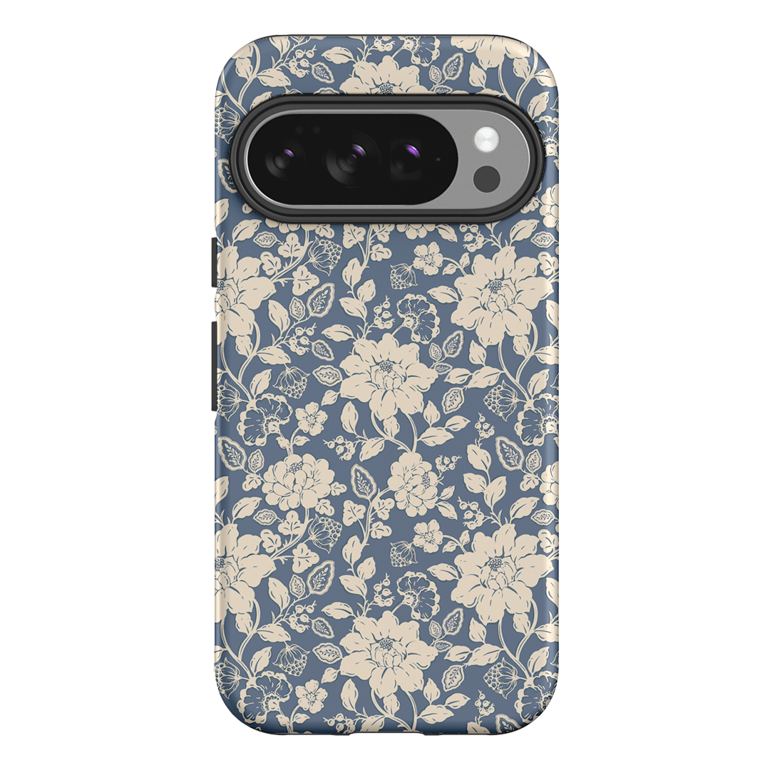 Blue Garden Printed Phone Cases Google Pixel 10 Pro / Armoured by Kasiags Art - The Dairy
