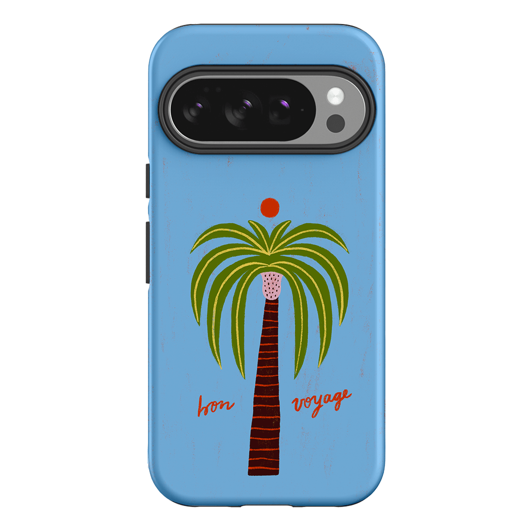 Bon Voyage Blue Printed Phone Cases Google Pixel 10 Pro / Armoured by Marie Faurrite - The Dairy
