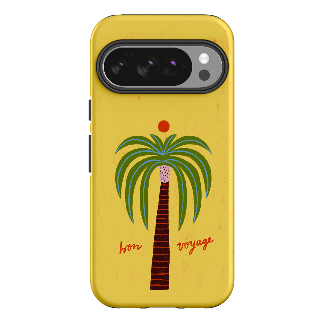 Bon Voyage Yellow Printed Phone Cases Google Pixel 10 Pro / Armoured by Marie Faurrite - The Dairy