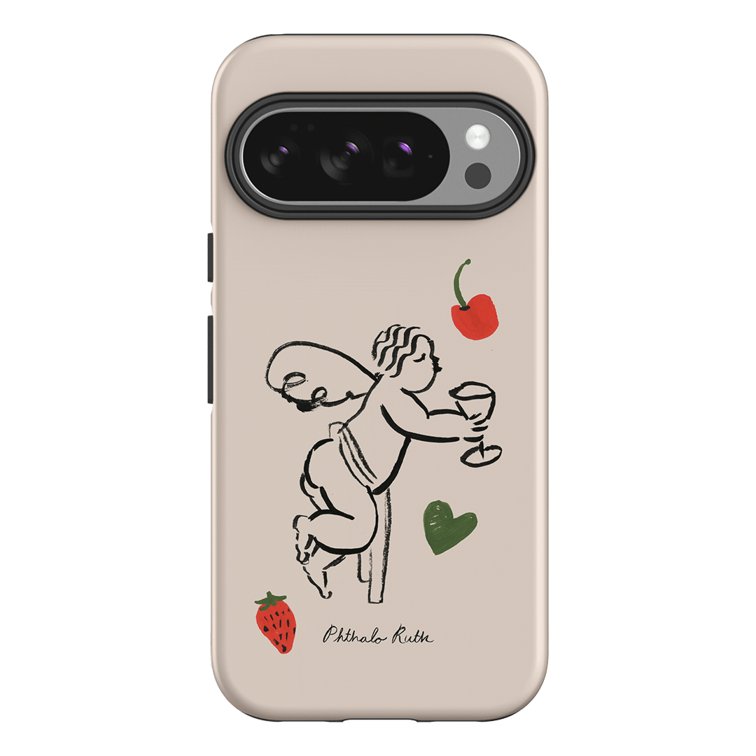 Cherub Printed Phone Cases Google Pixel 10 Pro / Armoured by Phthalo Ruth - The Dairy
