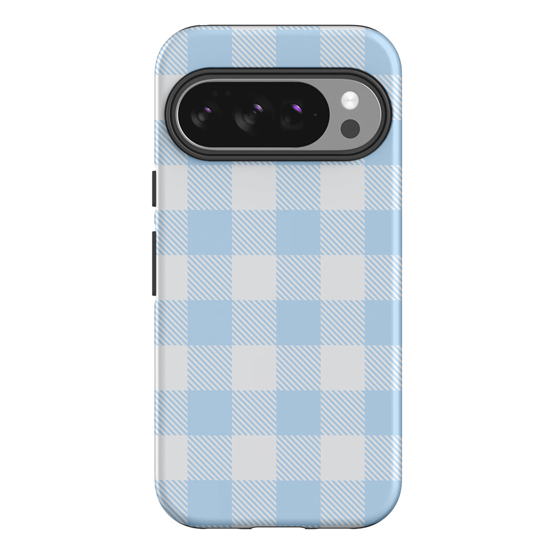 Cloud Plaid Printed Phone Cases Google Pixel 10 Pro / Armoured by The Dairy - The Dairy