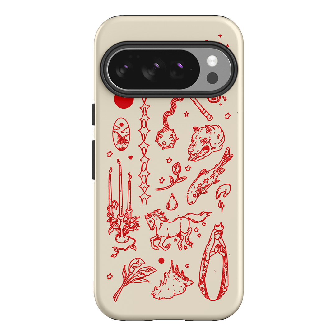 Dreamcore Cream Printed Phone Cases Google Pixel 10 Pro / Armoured by Easty Beasty - The Dairy