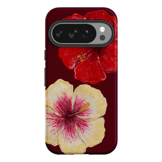 Hibiscus Flower Printed Phone Cases Google Pixel 10 Pro / Armoured by BG. Studio - The Dairy