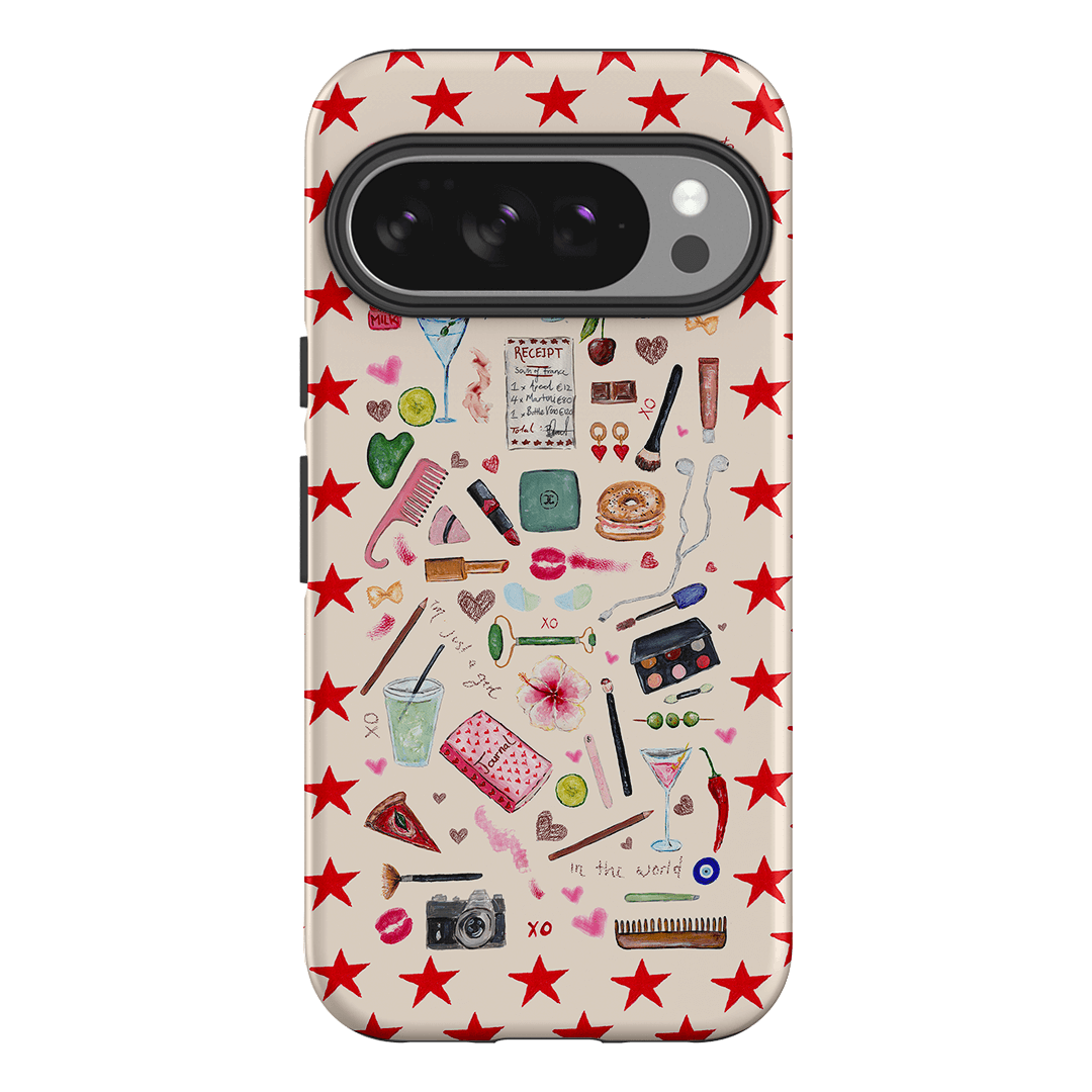 Just A Girl Printed Phone Cases Google Pixel 10 Pro / Armoured by BG. Studio - The Dairy