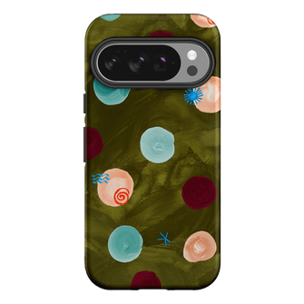 Olive Spot Printed Phone Cases Google Pixel 10 Pro / Armoured by Charlie Taylor - The Dairy