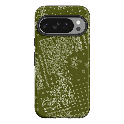 Paisley Fern Printed Phone Cases Google Pixel 10 Pro / Armoured by The Dairy - The Dairy